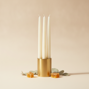 Beeswax Taper Set